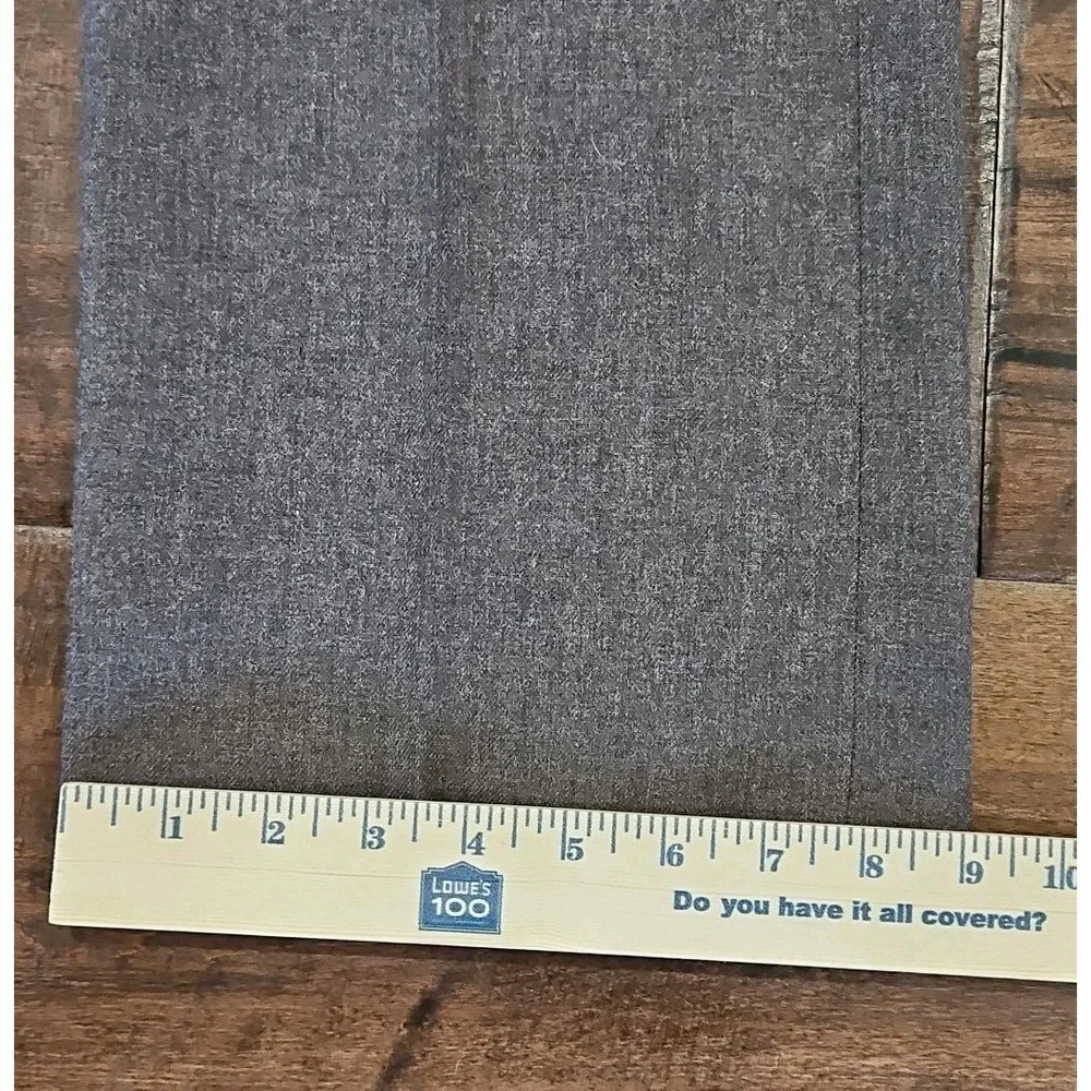 Vintage 1970s Mens TAILOR'S BENCH Dress Pants Disco Mode Wool 34×34 Preppy!